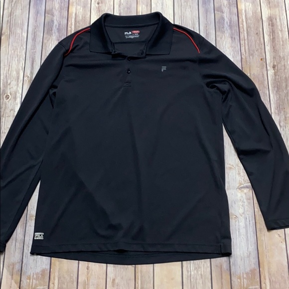 Fila Golf Polo Top Long Sleeve